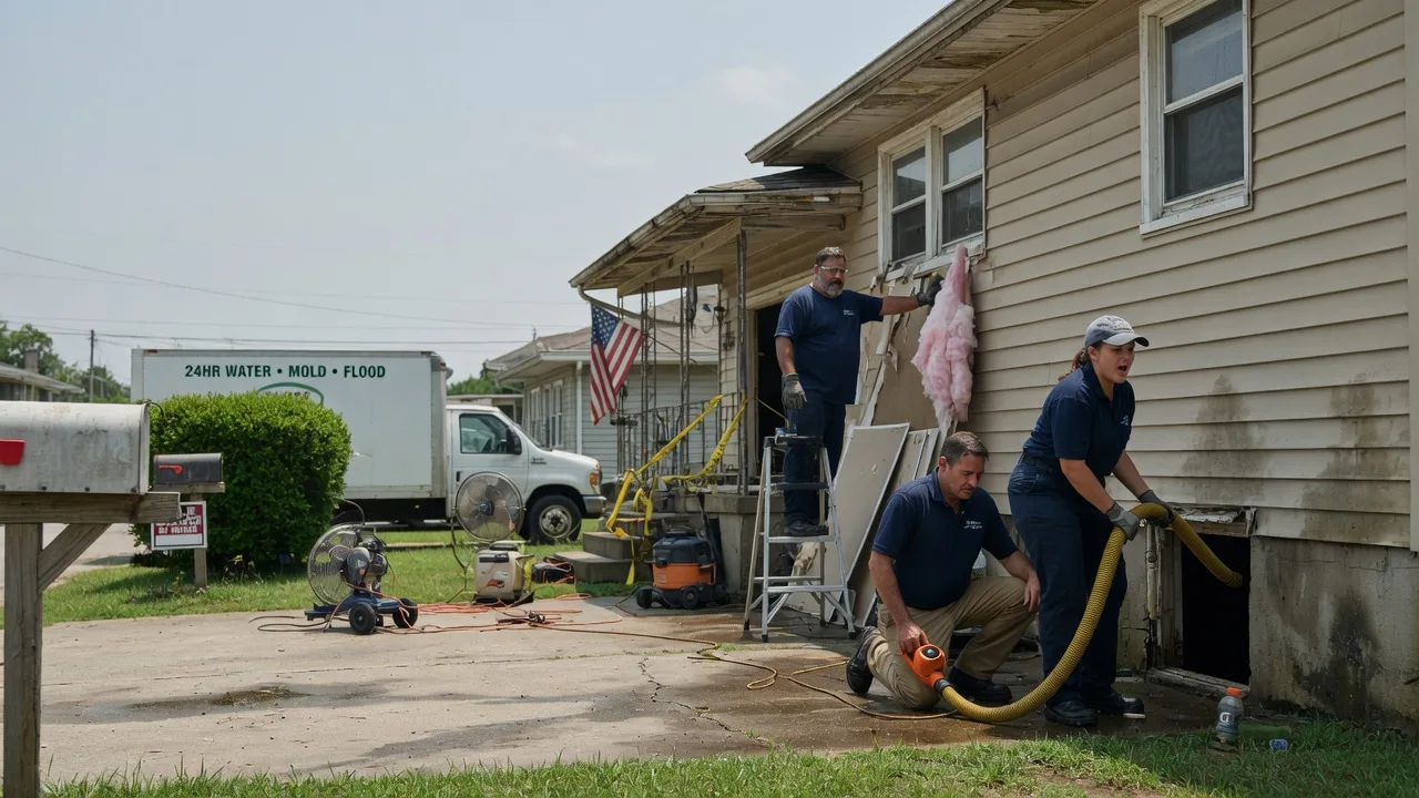 Water Damage Repair in Fairmount City, PA near me
